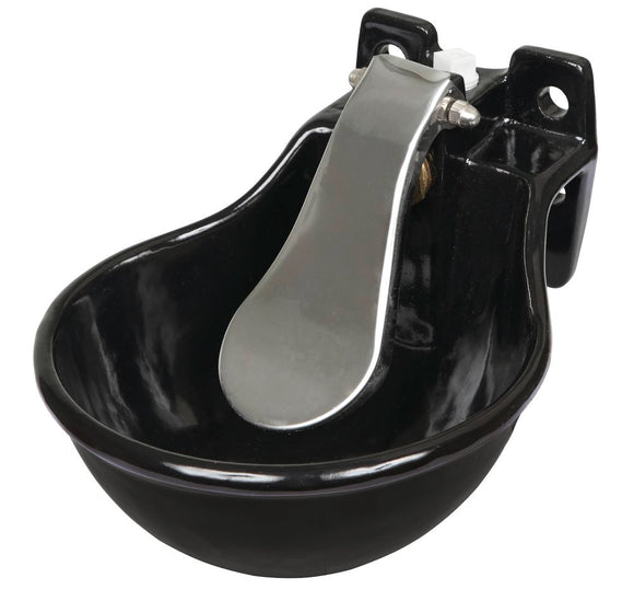 Drinking bowl cast iron With stainless steel nose plate [010iae00048]