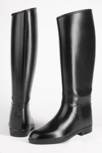 USG Happy Long Unlined Rubber riding Boot Black [1661215004]