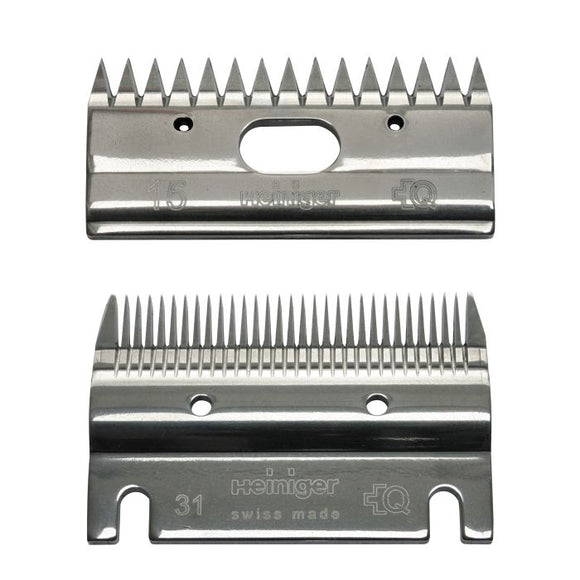 Clipper Blades Heiniger 31/15 Horse Comb/Cut [003100247SET]