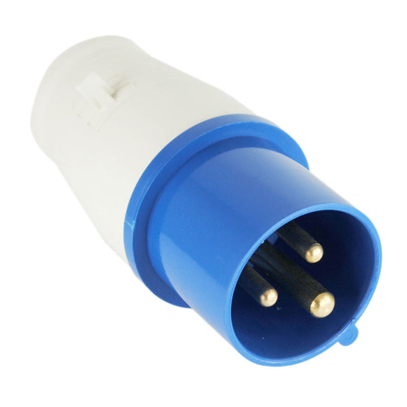 16 AMP 220 VOLT PLUG TOPS BLUE [083EL2118]