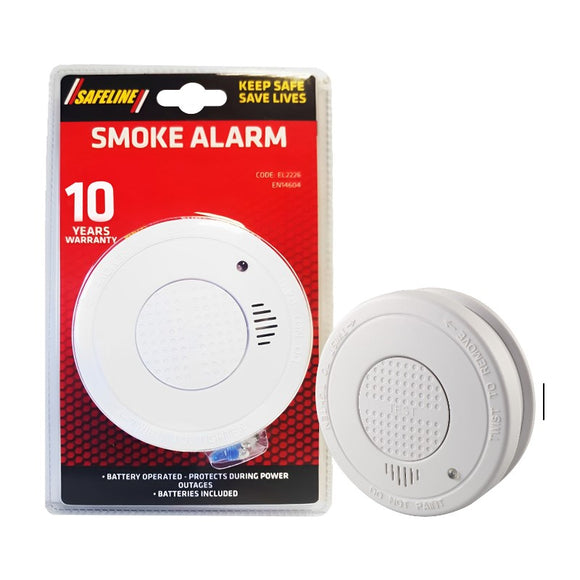 Smoke Detector Alarm Battery Included [083EL2226]