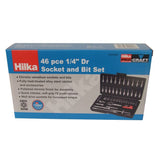 46 piece 1/4" Dr Socket & Bit Set [22502203301]