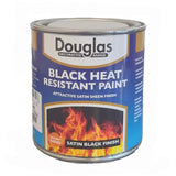 Douglas Black Heat Resistant paint 250ml[249DPZB0025]