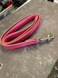 Pink snake skin effect dog leash [11812322]