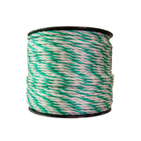 Twisted green and white rope 5mmX200m BEAUMONT CLASSIC [003125165216]