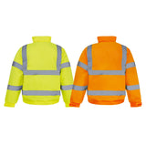 Cargo Hi vis Bomber Yellow with hood [118130370000]