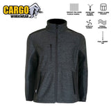 Cargo Melange Utility Jacket Black [1181702100006]