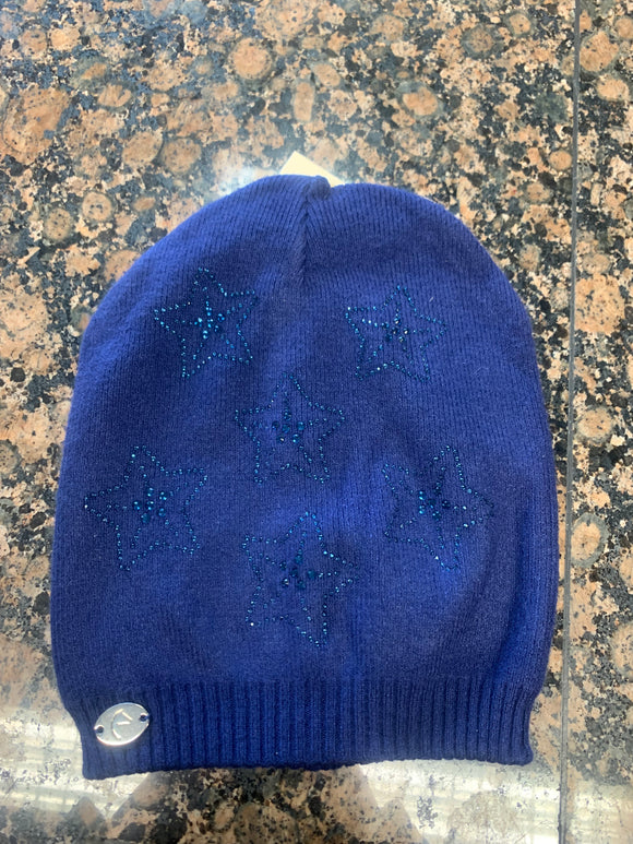 Navy Beanie Hat [03798512919a]