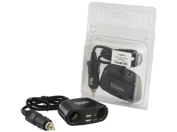 Socket Adaptor-Twin 12V [024S20678]