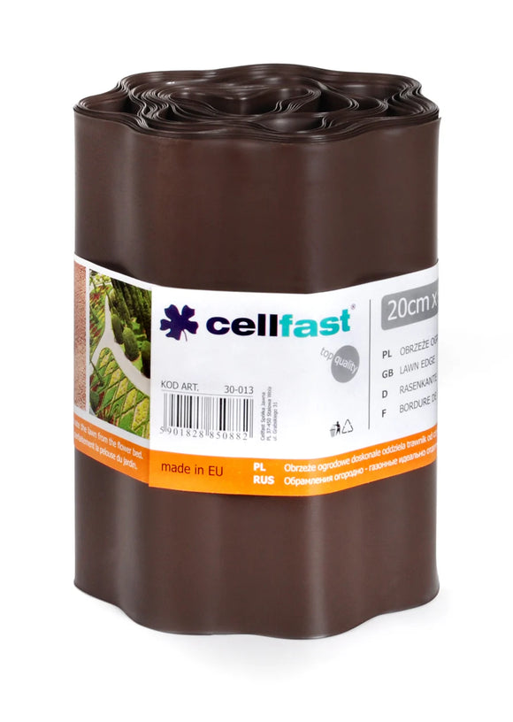 Cellfast Brown Lawn Edge 20cmx9m [0292208595]