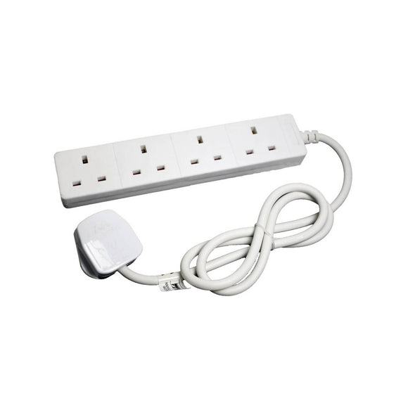 Extension Lead 4 Way Socket