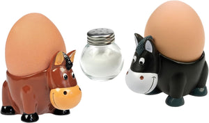 Egg Cup "Horses" Set of 2 [16640138