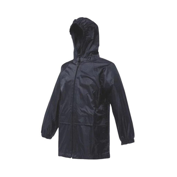 Regatta Kids Stormbreak PVC Waterproof Jacket Navy [184w908Nv]