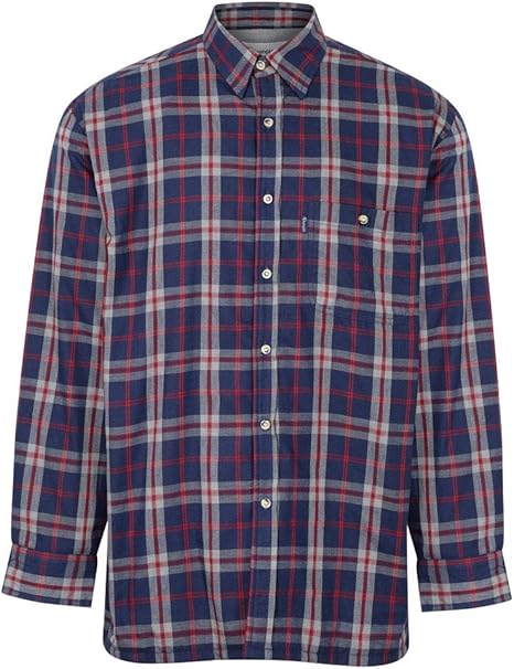 Champion Mens Stroud Country Fleece Lined Long Sleeve Shirt [1843371]