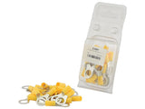 Agripak Pre Insulated Ring Terminal, 10.5mm, Yellow (25 PACK) [024S8581]