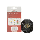 Pvc Socket 13 Pin-euro 12 Volt [008G17836]