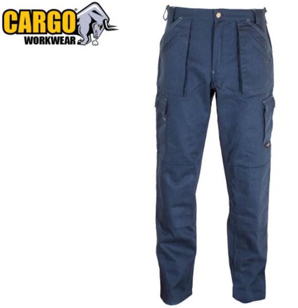 Cargo Daytona Polycotton Trousers Navy [11818362003]