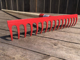 Workman 16 Teeth Steel Rake with 5ft Wooden Handle [144MC337]