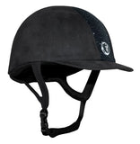 Jeunesse Velvet Riding Hat Glitter Black [166HAT8GLIBK5]