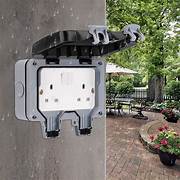 Outdoor Double Socket With Switch 13AMP[083EL2291]