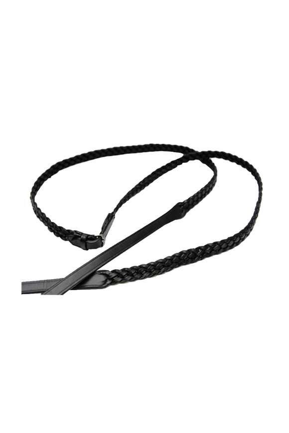 Plaited /Braided Reins Full Grain[166R8FG]