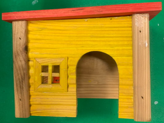 Wooden Hamster House [10pet01028]