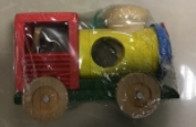 Locomotive Train-Wooden Hamster Toy [010pet01340]