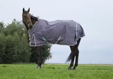 EQUITHEME 'TYREX 1200D' Recycled Turnout Rug Taupe 50g [03740075640a]