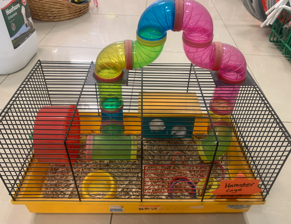 Hamster Cage with Bedding & Accessories [37hamstercage]