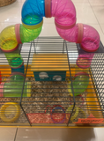 Hamster Cage with Bedding & Accessories [37hamstercage]
