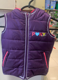Equi-Kids Pony Love Reversible Girls Gilet - Purple/Pink [03797804215A]