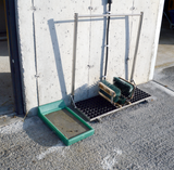 Small disinfectant footbath green [060fbp01]