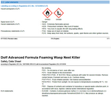 Doff Advanced Formula Wasp Nest Killer 300ml [144bzd62]