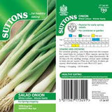 Suttons Spring Onion White Lisbon[131g173411]