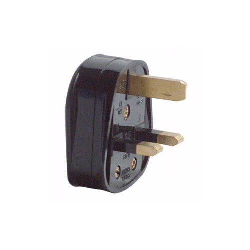 13A Black Rubber Plug [231ly6283b]