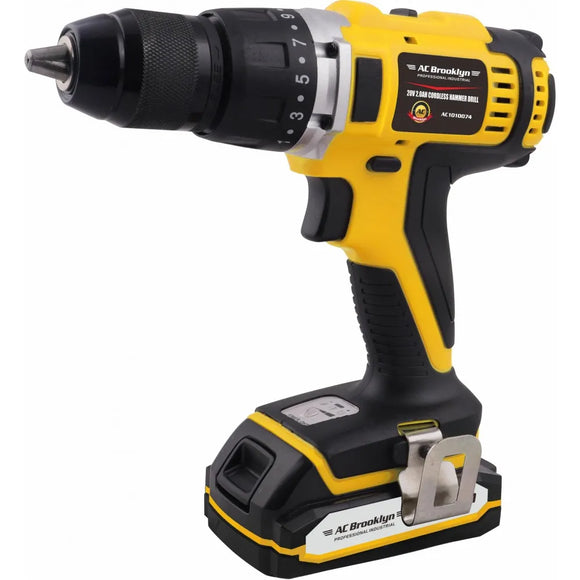 Ac Brooklyn 20V Cordless Drill 2x2AH Battery [225AC1010074]