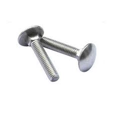 M12 Cup Square Bolt- Fully Threaded, Mild Steel, Zinc Plated