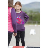 Equi-kids Pilpoil Sweater - Children Purple [037963023806]