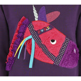 Equi-kids Pilpoil Sweater - Children Purple [037963023806]