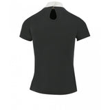 EQUITHÈME London Show Polo shirt - Ladies Black [037962060021]