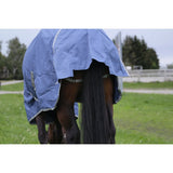 EQUITHÈME "TYREX 600D" Recycled Turnout Rug Navy [037400750]