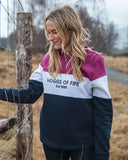 Dumfries 1888 Ladies 1/4 Zip Sweatshirt [191DLQZ]