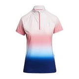 Aubrion Highgate Short Sleeve Base Layer Pink/Navy [2028163oxl]