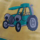 Kids Hi-Viz Boilersuit Green/Yellow  [184GD03085GRN/YELL]