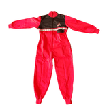 Kids HI-Vis Tractor Coverall Red/Black [184gd032085rdblk]