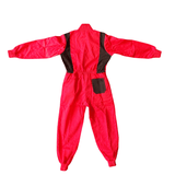 Kids HI-Vis Tractor Coverall Red/Black [184gd032085rdblk]