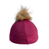 Breeze Up Lycra Hat Cover With Detachable Fur Pom [166Breeze3]