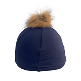 Breeze Up Lycra Hat Cover With Detachable Fur Pom [166Breeze3]