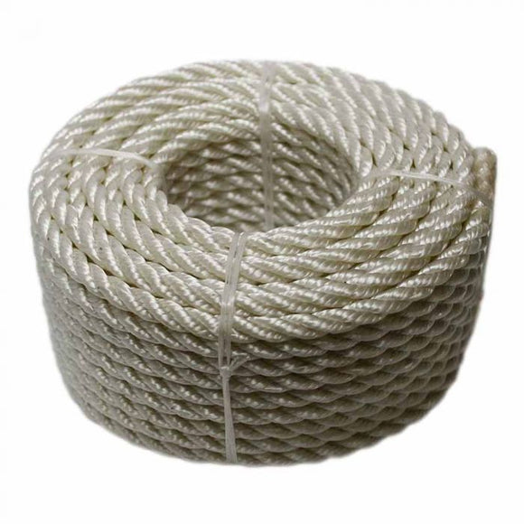 Mini Coil Rope White 6mmx30m [010tin01808]