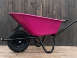 Workman 65Ltr Pink Garden Wheelbarrow [144w0125]